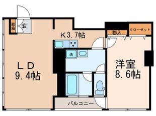 東雲ｷｬﾅﾙｺ-ﾄCODAN11号棟の物件間取画像